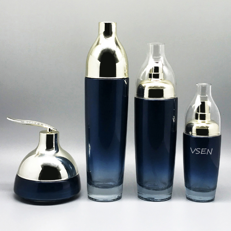 新款高档带磁勺子 膏霜瓶子50g 100g  化妆品玻璃瓶(图7)